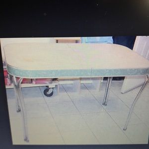 Retro Formica table Original
